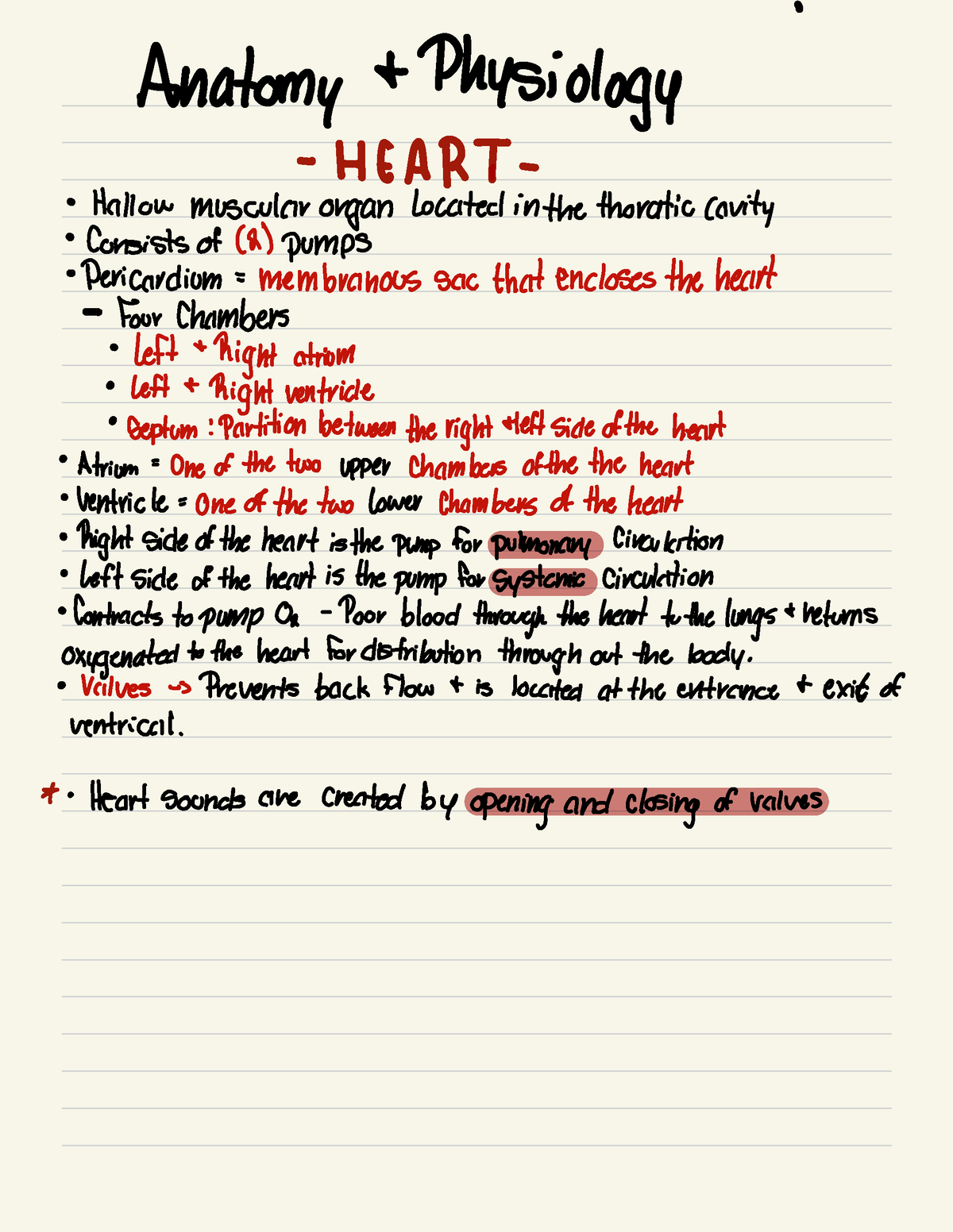 CCMA 2 - Practice Notes - Anatomy & Physiology ####### - HCART ...