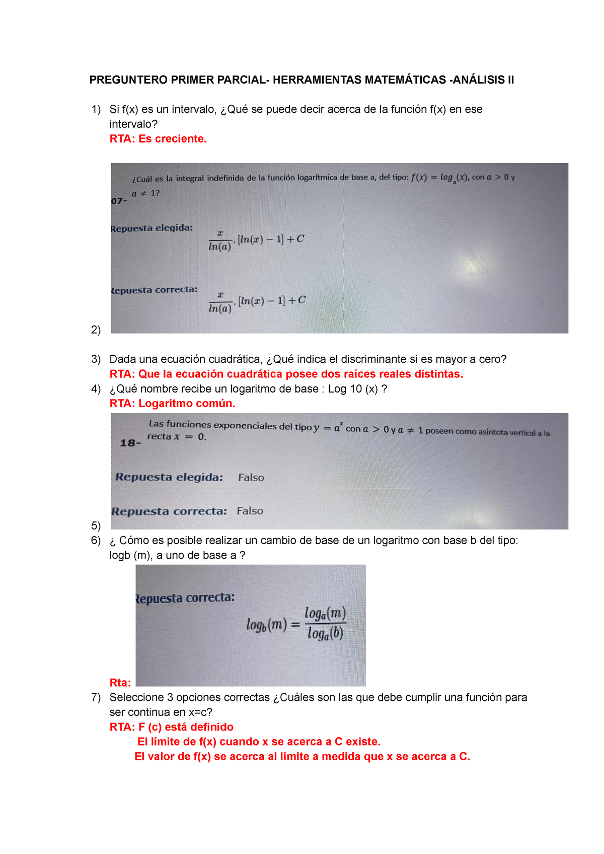 Preguntero Primer Parcial Actualizado - PREGUNTERO PRIMER PARCIAL ...