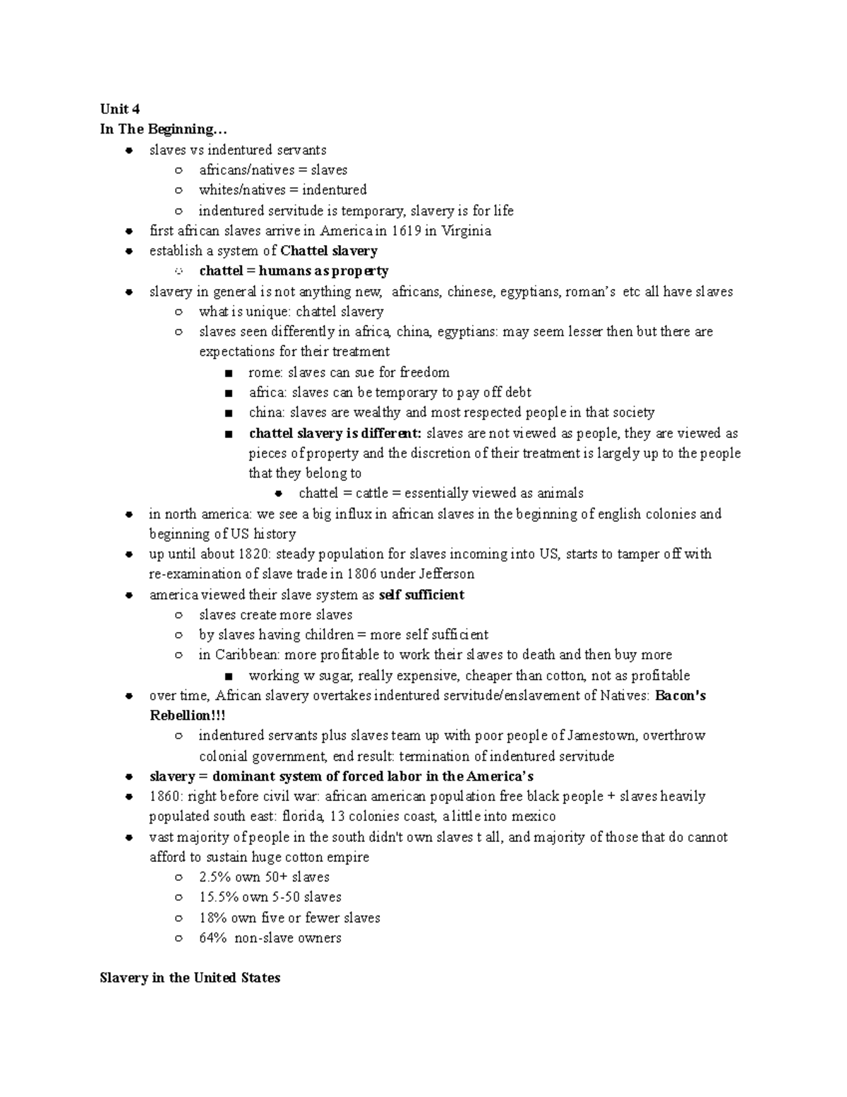 unit-4-apush-unit-4-in-the-beginning-slaves-vs-indentured-servants