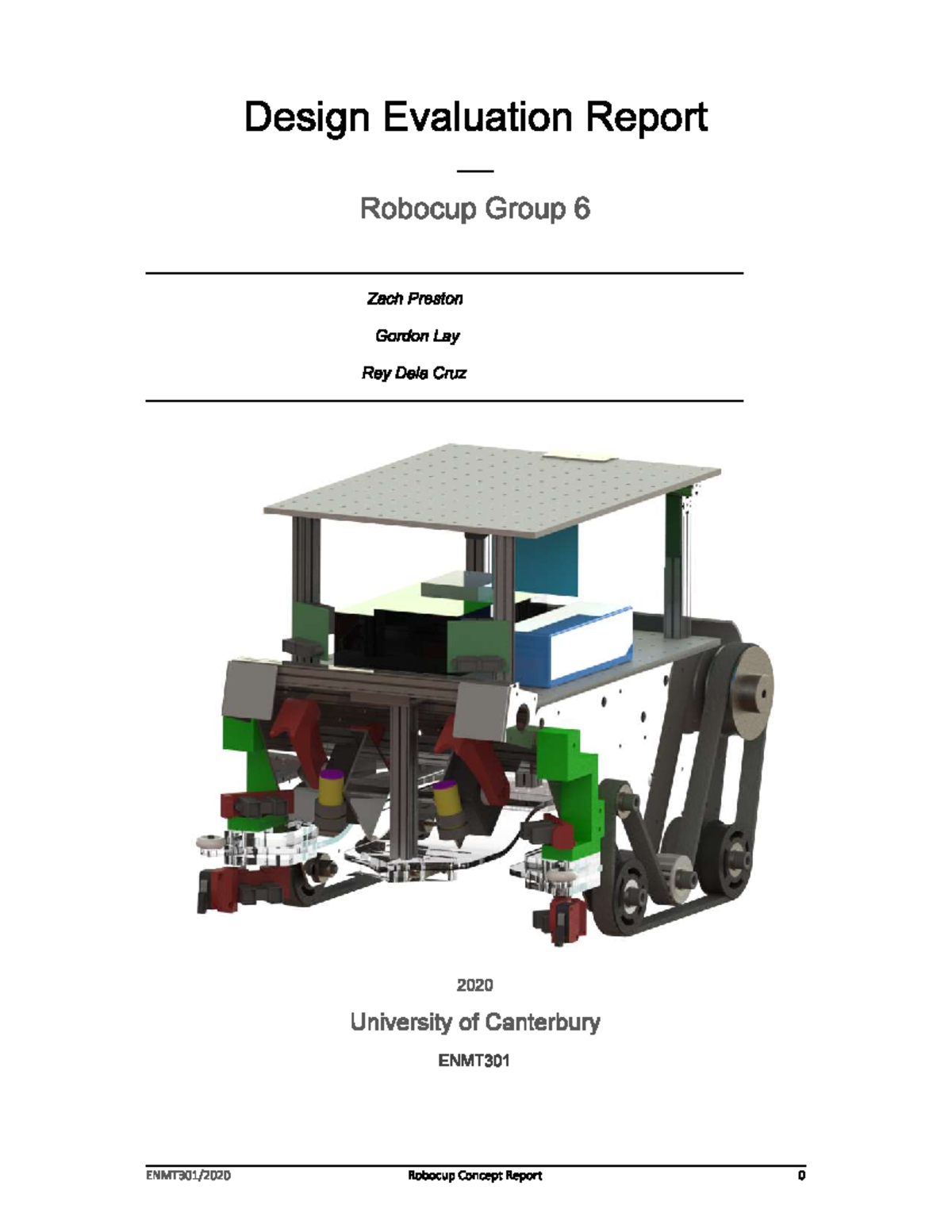 2020 G6 R3 - EXEMPLAR - Mechatronics System Design - Studocu