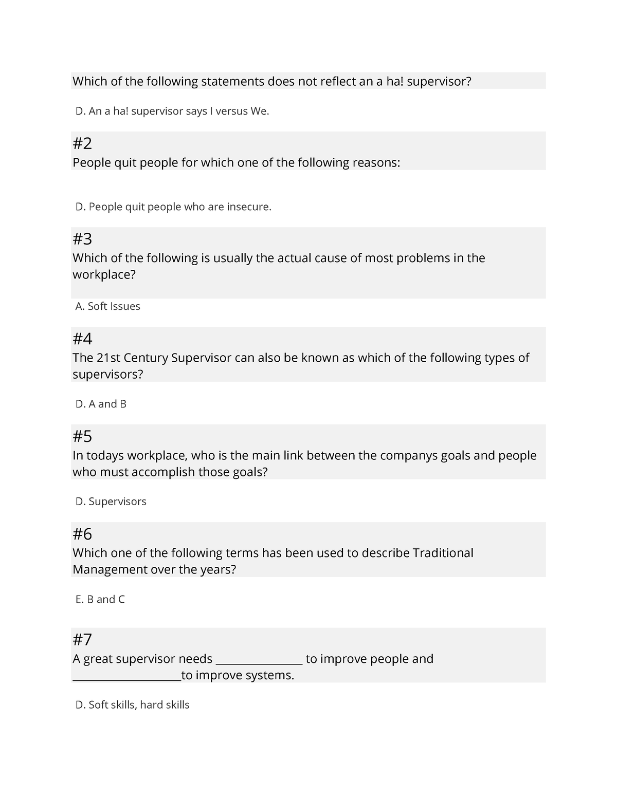 AHA Answer Module 1 10 - AHA - Which Of The Following Statements Does ...