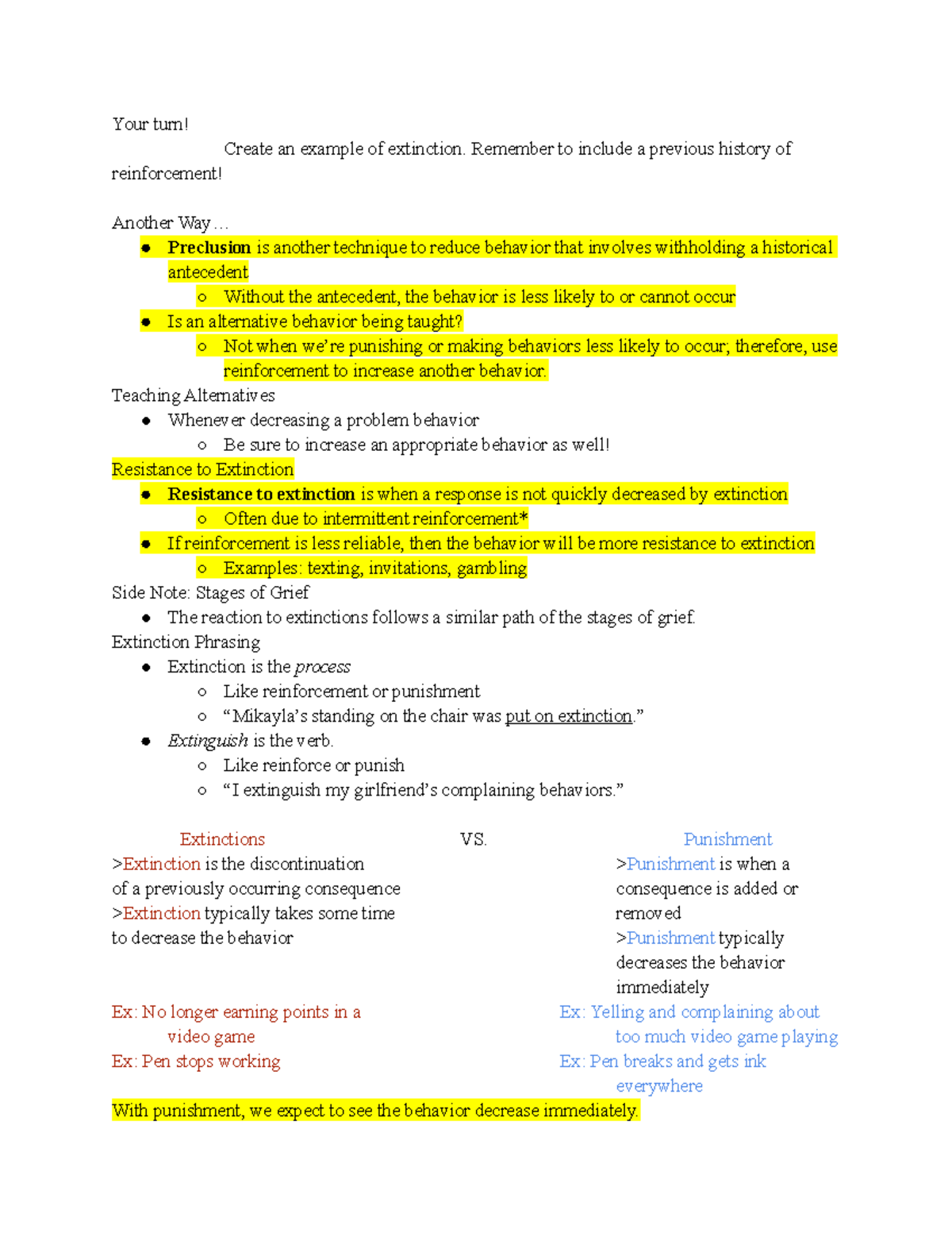 Oct. 6 - Notes from Professor Hope - Your turn! Create an example of ...
