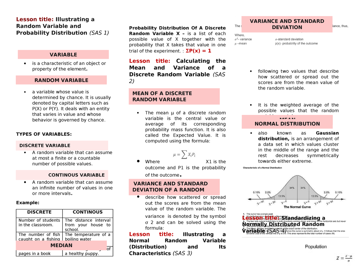 COR006 1 Periodical reviewer - Lesson title: Illustrating a Random ...