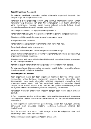 Teori – Teori Dalam Administrasi Publik - TEORI – TEORI DALAM ...