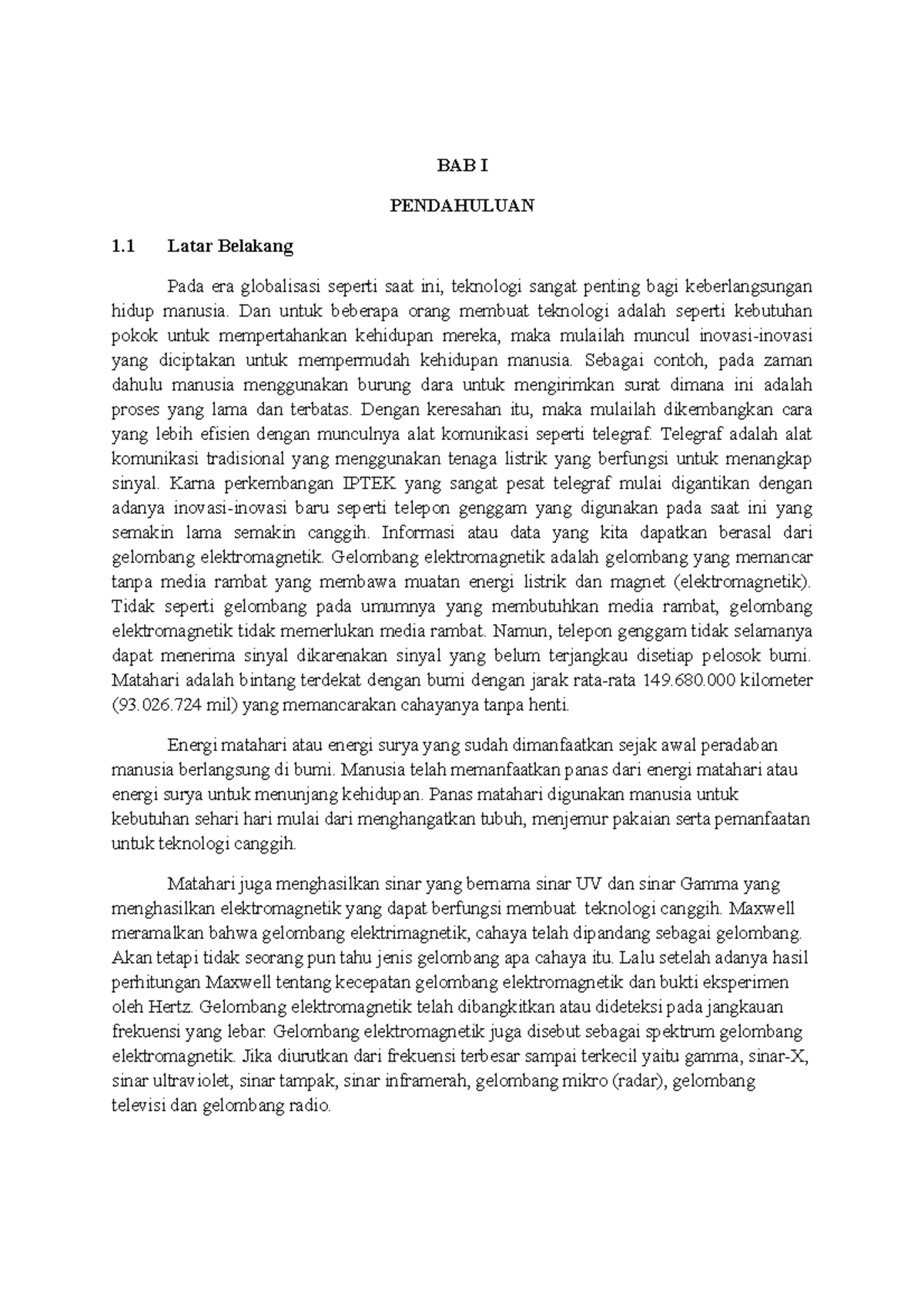 UAS Terapan 16 - Tugas - BAB I PENDAHULUAN 1 Latar Belakang Pada Era ...