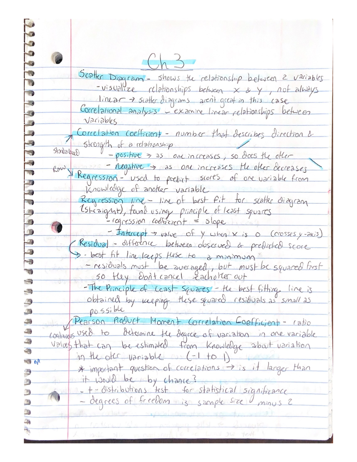 Chapter 3 Textbook Notes - Psyc 30900 - Studocu