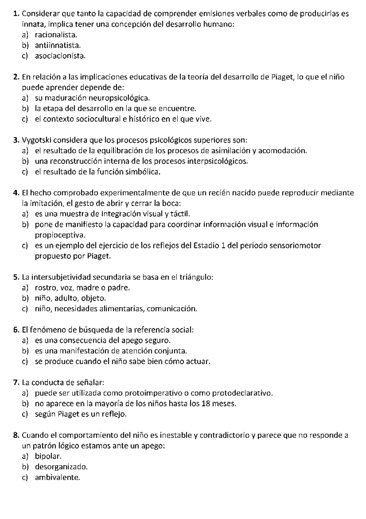 Examen 2015 - ORGANIZACIÓN SOCIAL Y DESARROLLO HUMANO - Studocu
