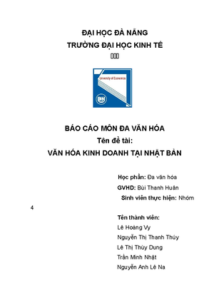 CÁC KHÍA CẠNH ĐO LƯỜNG VĂN HOÁ  QUẢN TRỊ ĐA VĂN HOÁ