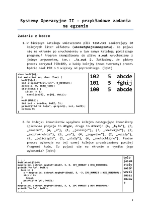 Lab01 - SCENARIUSZ ZADAŃ LABORATORYJNYCH Przedmiot: Systemy Operacyjne ...