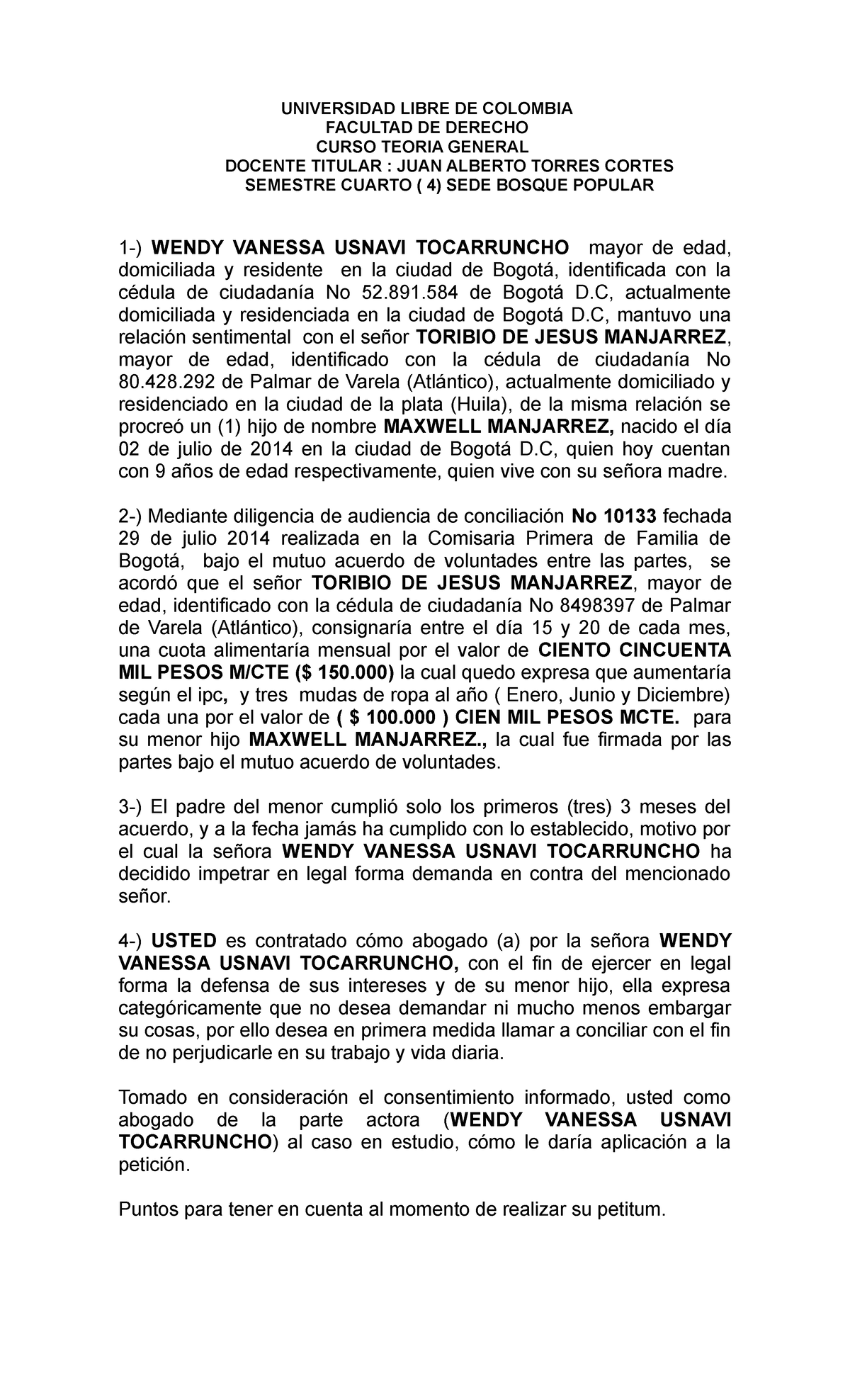 DOC-20230906-WA0008 - un documento. - UNIVERSIDAD LIBRE DE COLOMBIA ...