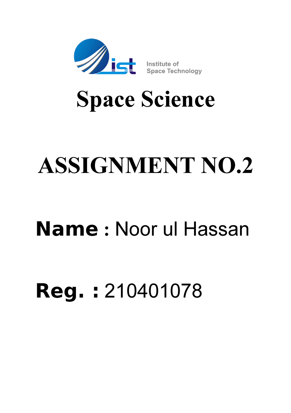 assignment in space