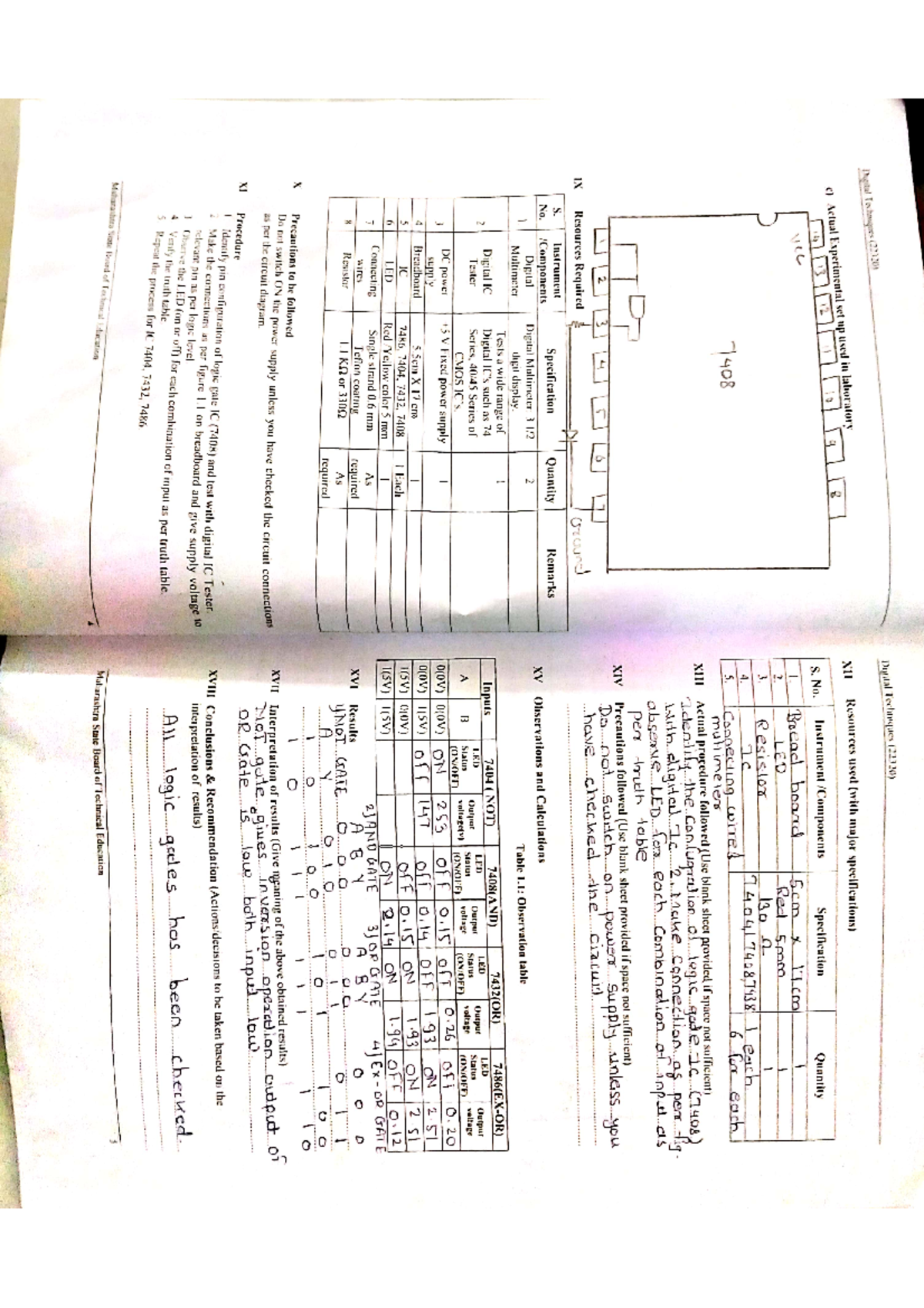 22320 Digital Techniques Lab Manual Answer - Polytechnic Engineering ...