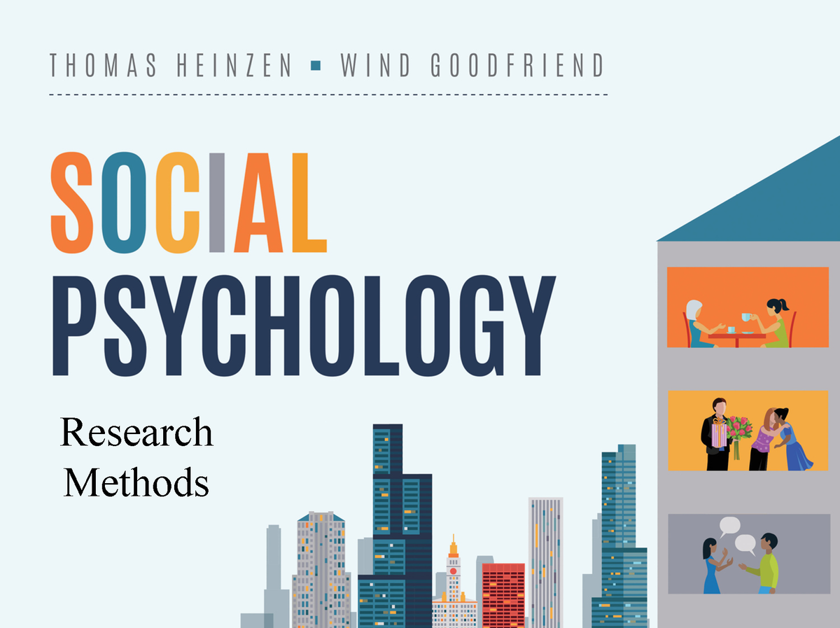 8.31 Slides - Research Methods 1-2 - Social Psychology Thomas Heinzen ...