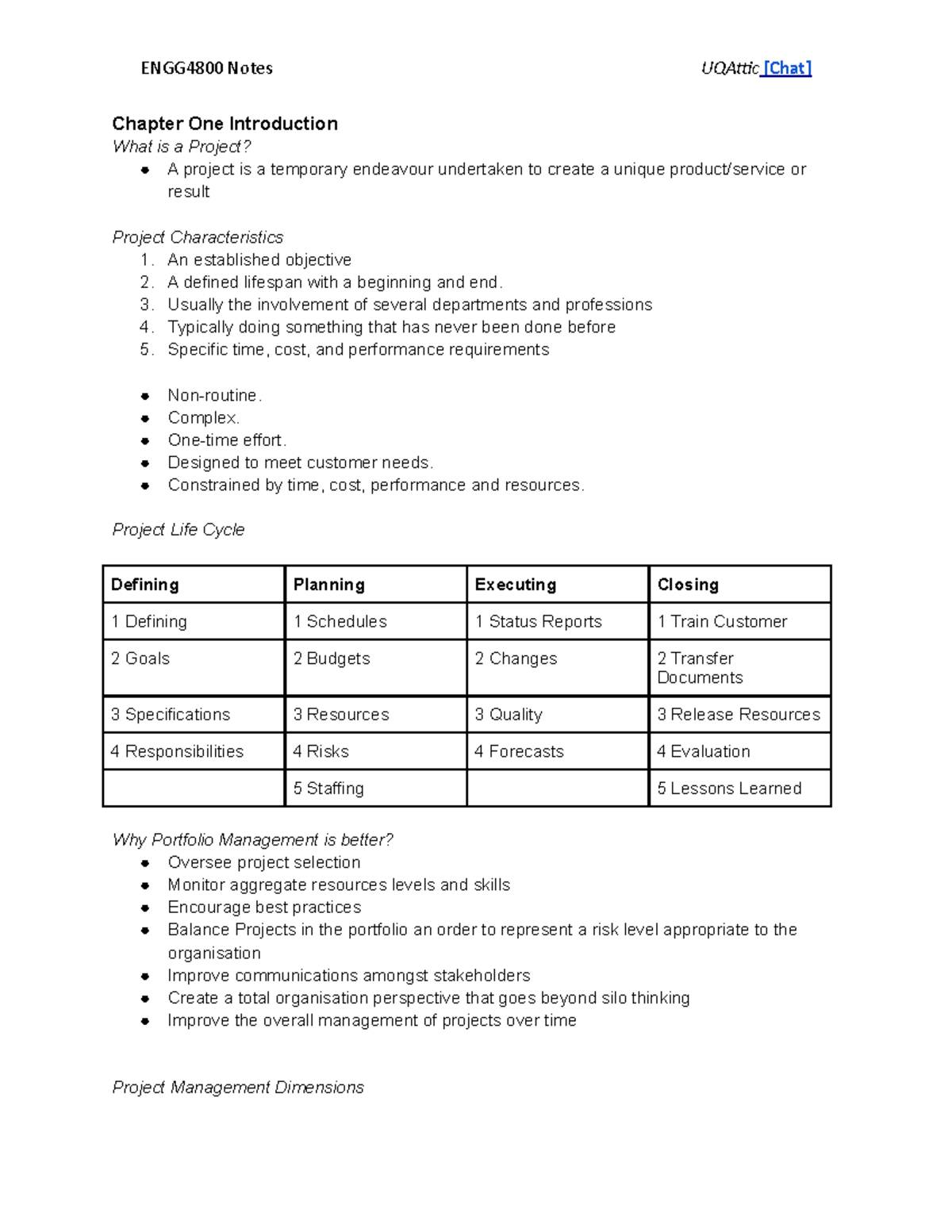 lecture-notes-project-management-chapter-1-8-chapter-one