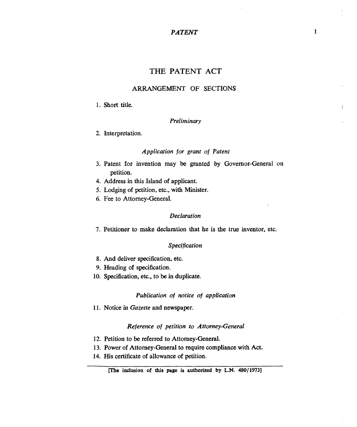 patent act assignment
