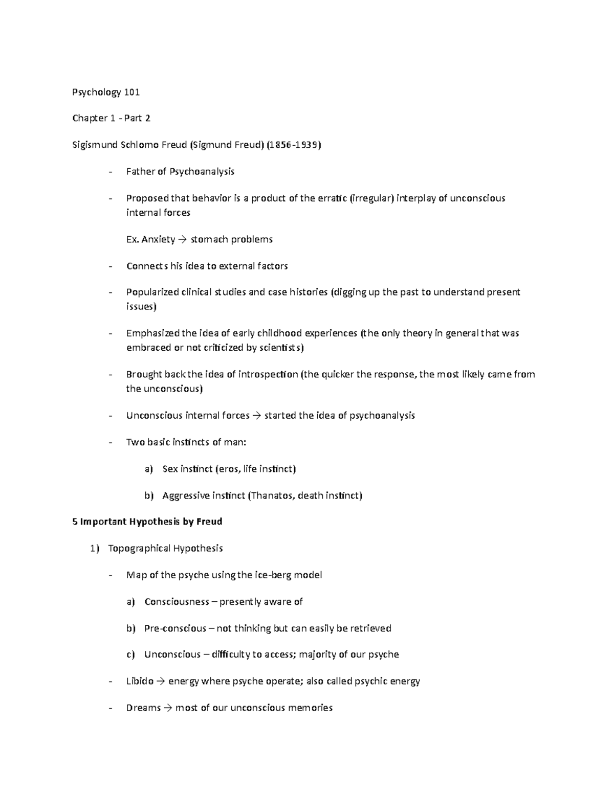 General Psychology - Chapter 1 - Part 2 - Psychology 101 Chapter 1 ...