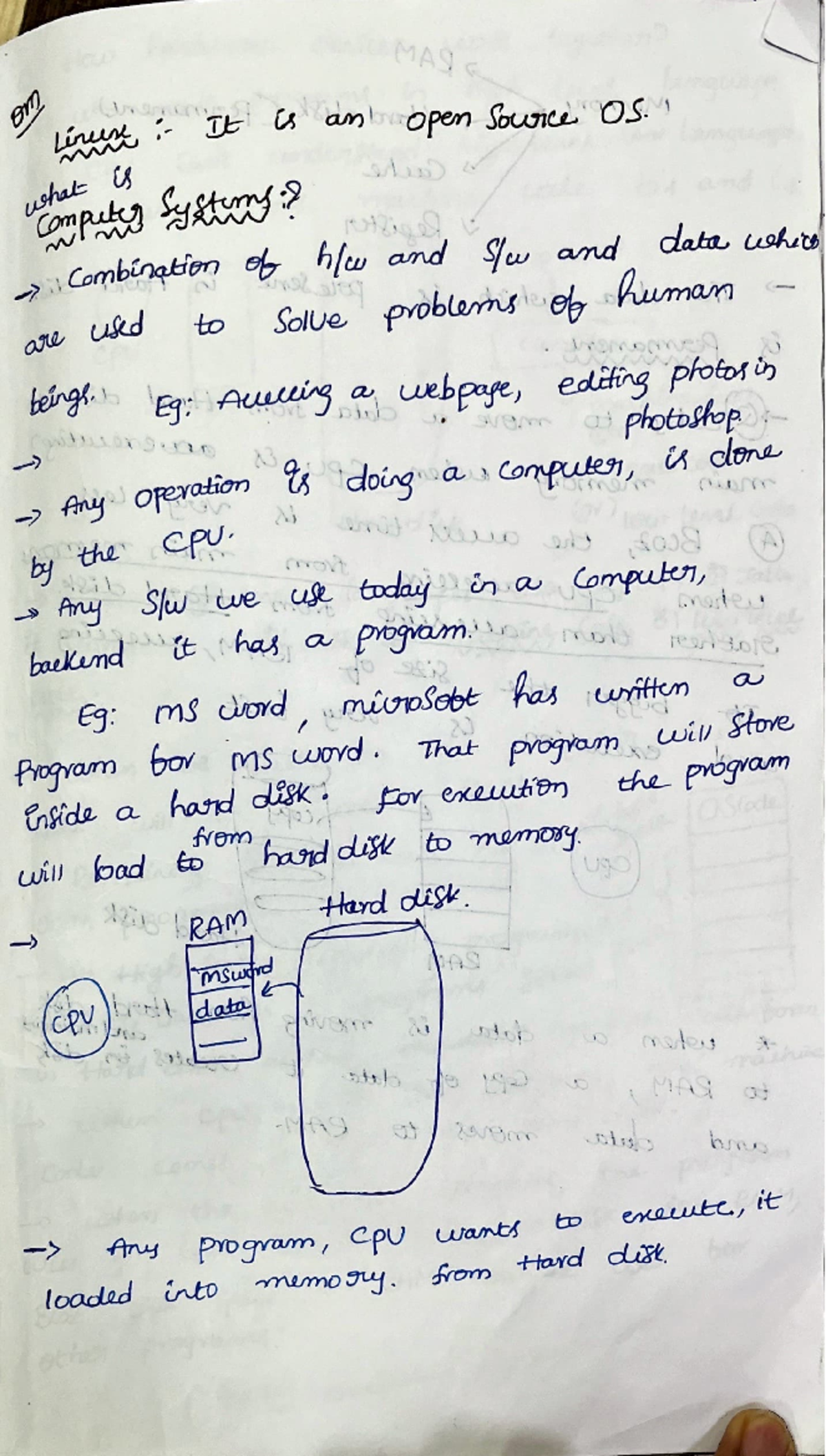 OS - LECTURE NOTES - em Linesse It is an open Source OS. what is ...