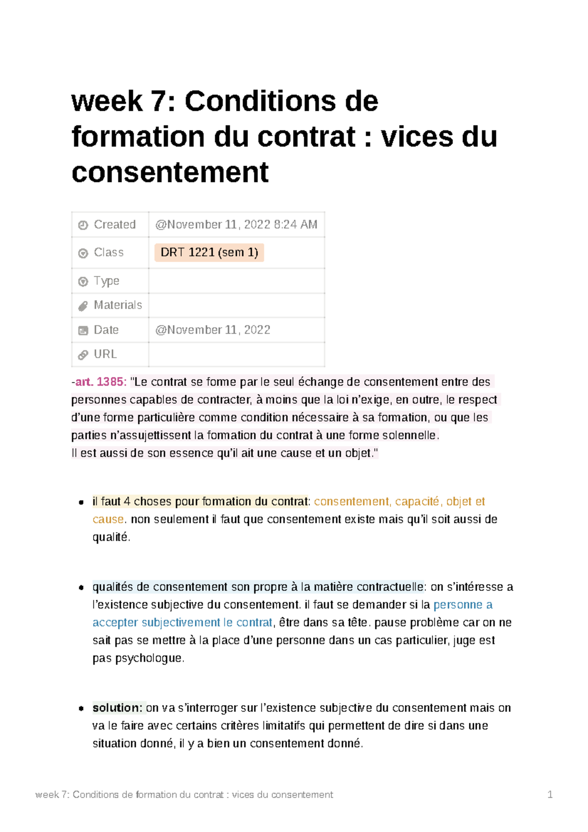 dissertation juridique vices du consentement