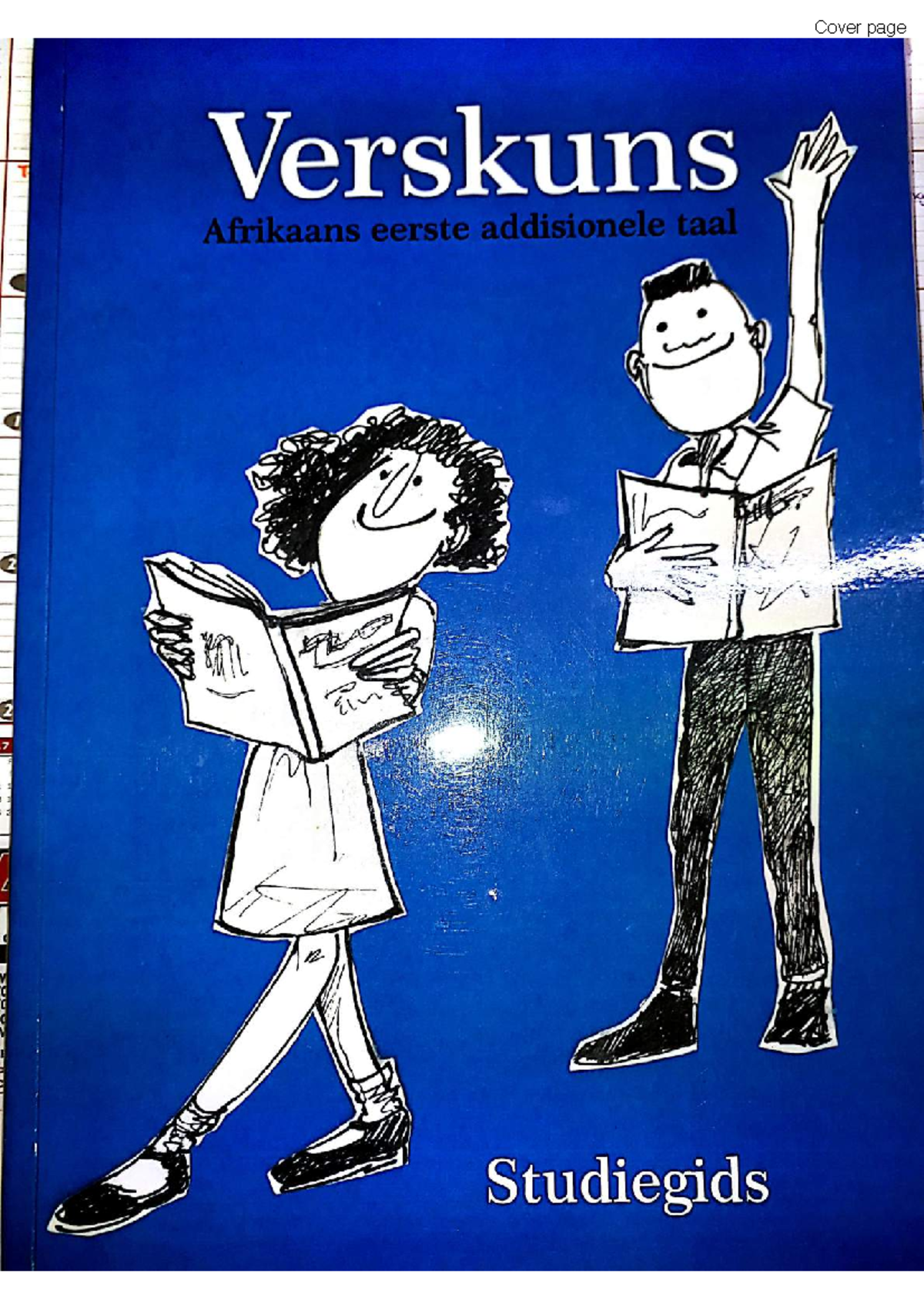 Verskuns blue study guide Afrikaans poetry - HIST 204 - Studocu