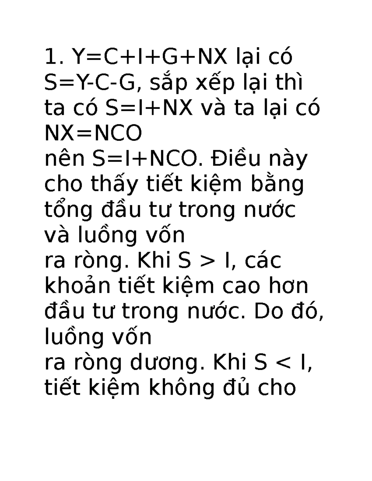 Bài 1 Ffeefe Y C I G Nx Lại Có S Y C G Sắp Xếp Lại Thì Ta Có S I