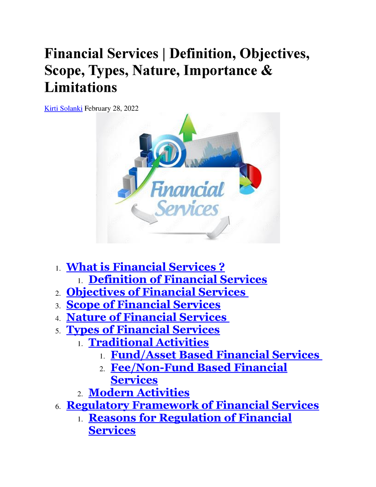 Financial Services What Is Financial Services Definition Of Financial Services