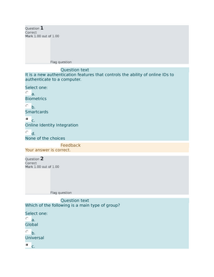 Technopreneurship Final QUIZ 1 .pdf · Version 1.pdf - UGRD-ITE6101A ...