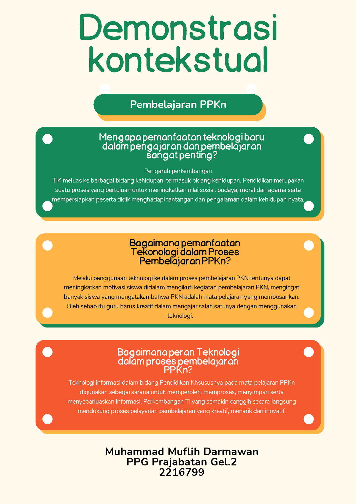 Demonstrasi Kontekstual Topik 4 PPD - Demonstrasi Kontekstual Mengapa ...