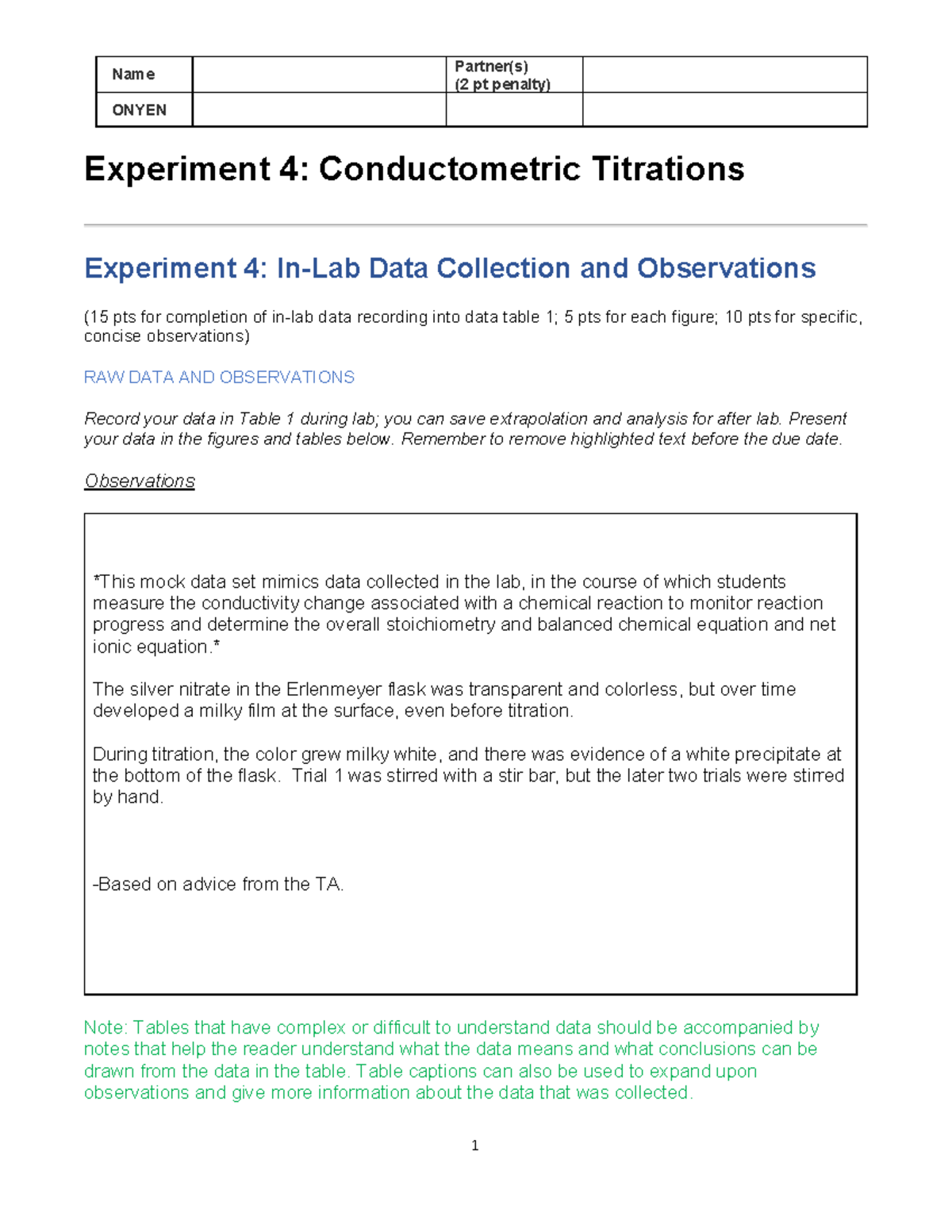 Pierce Chem 101 Lab Manual