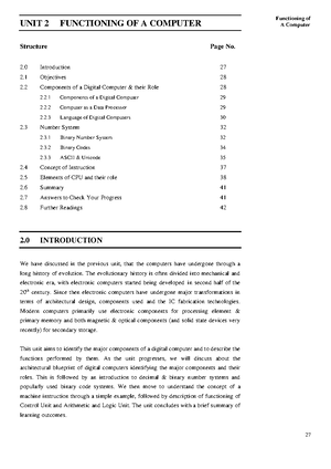 Unit-3 Memory System - UNIT 3 MEMORY SYSTEM Memory System Structure ...