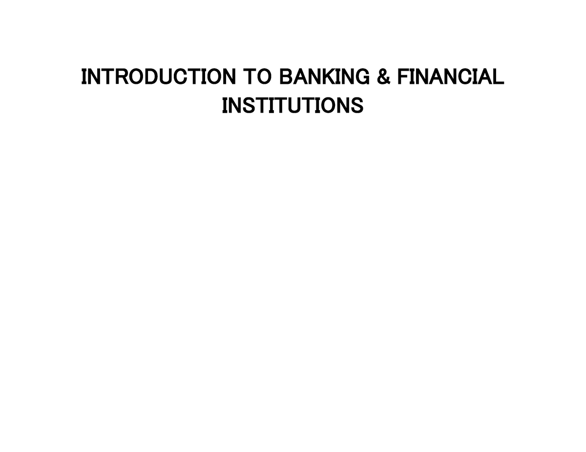 introduction-to-banking-introduction-to-banking-financial