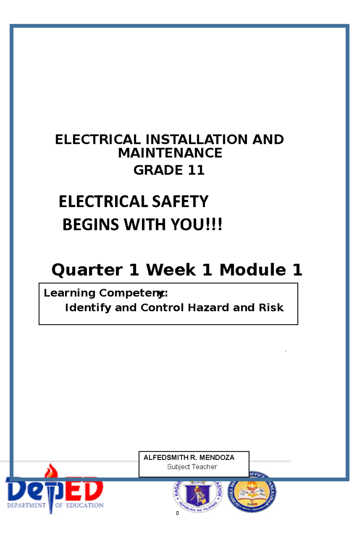 eim-11-week-1-module-electrical-installation-and-maintenance-grade-11