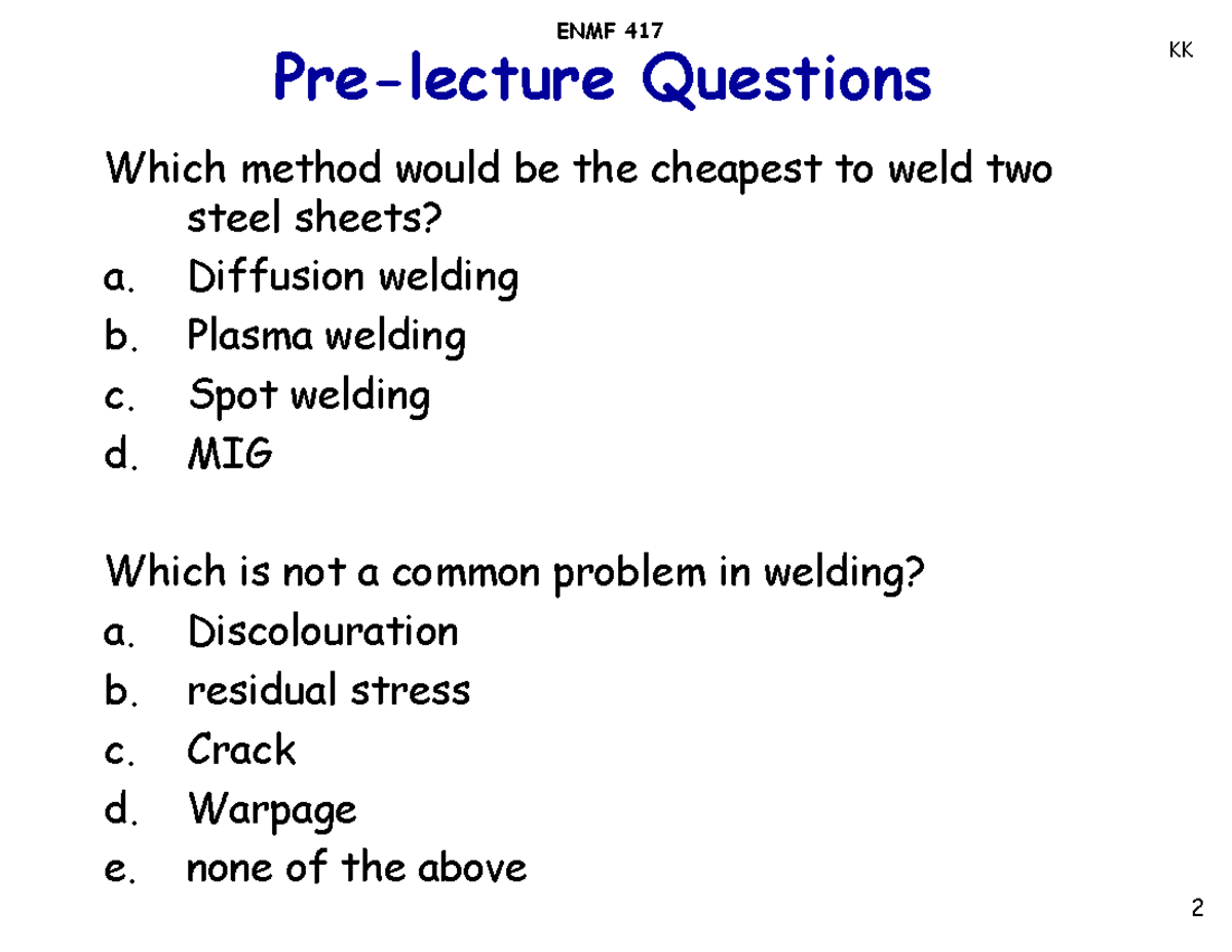 417 Lect 11 Brazing Soldeing Adhesives pdf Prelecture Questions