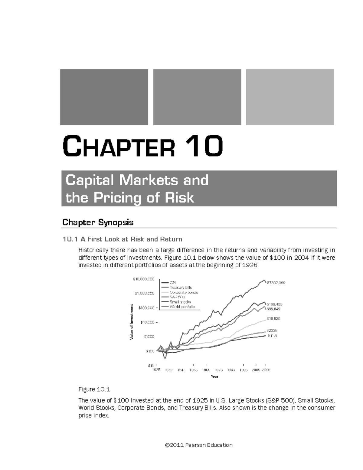 chapter-10-summary-chapter-10-capital-markets-and-the-pricing-of