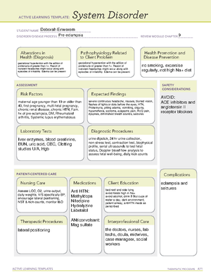 Neurological Assessment Nursing Skill - ACTIVE LEARNING TEMPLATES ...