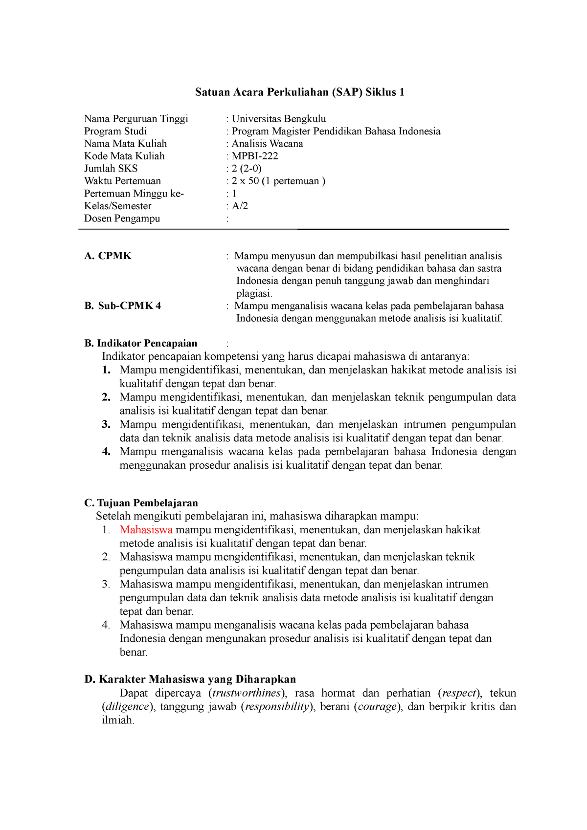 SAP Metode Pemecahan Kasus (Case Method) - Satuan Acara Perkuliahan ...