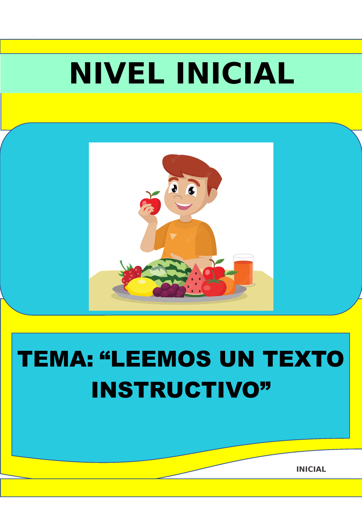 4 AÑOS Sesion 11 Agosto - Practicas - NIVEL INICIAL INICIAL TEMA ...