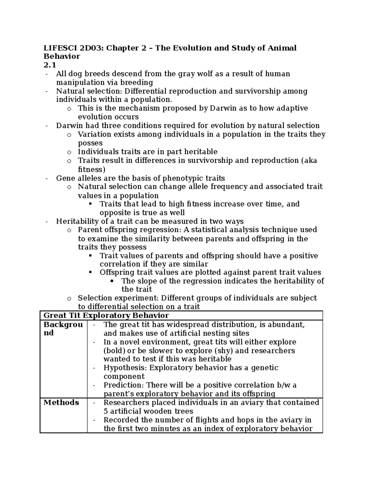 chapter-2-notes-animal-behaviour-lifesci-2d03-chapter-2-the