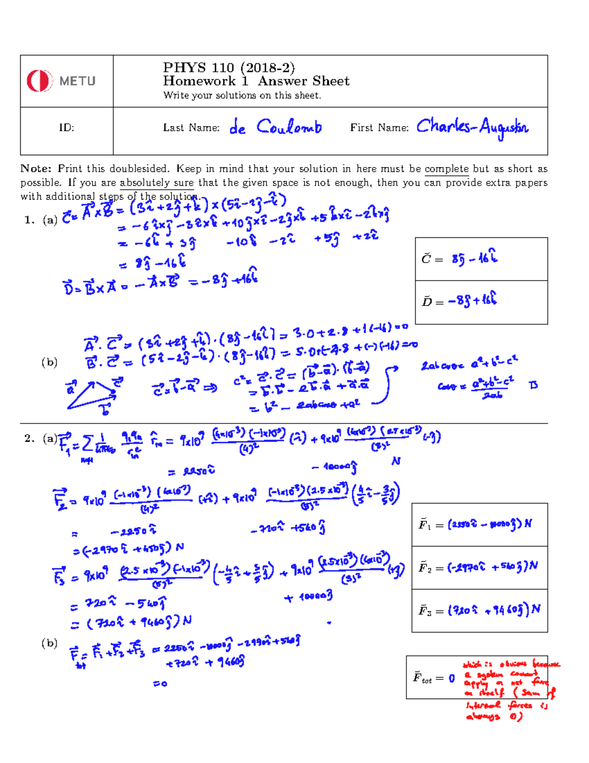 PHYS 110 2018 2 answers 01 - Warning: Popup annotation has a missing or ...