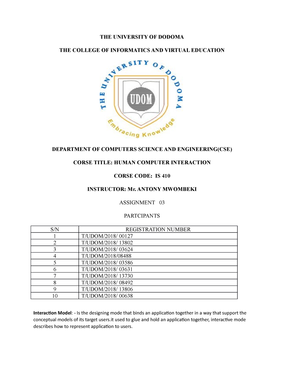 hci assignment questions