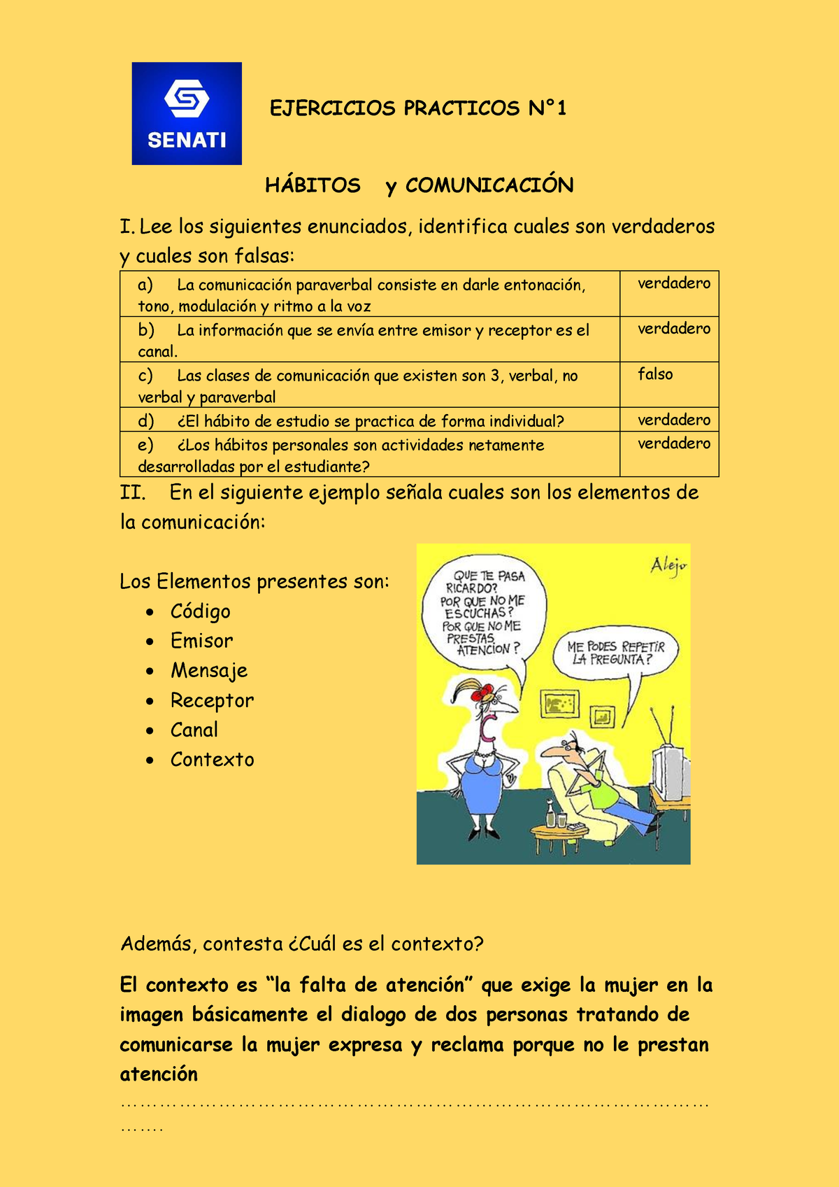 Asignacion N°1 - Ejercicios Practicos - EJERCICIOS PRACTICOS N∞ H¡BITOS ...