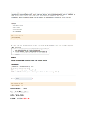 Lerning Unit 3 Self Assesment 4 - What Is The VAT Act? Answer Text VAT ...