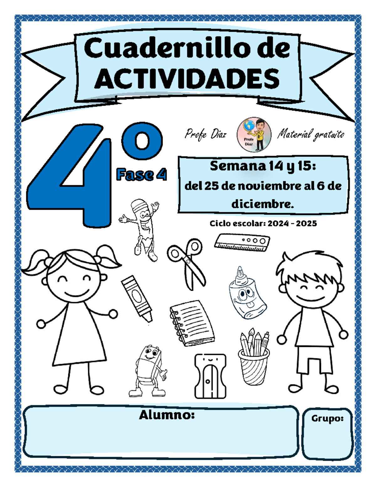 S Y Cuadernillo De Actividades Profe Diaz Semana Y Del De