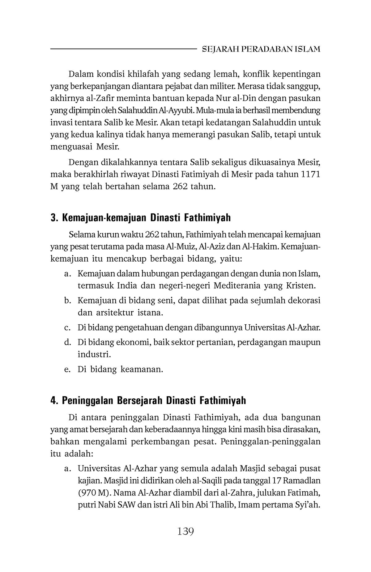 Sejarah Peradaban Islam Karya SITI Zubai (1)-152 - 139 SEJARAH ...