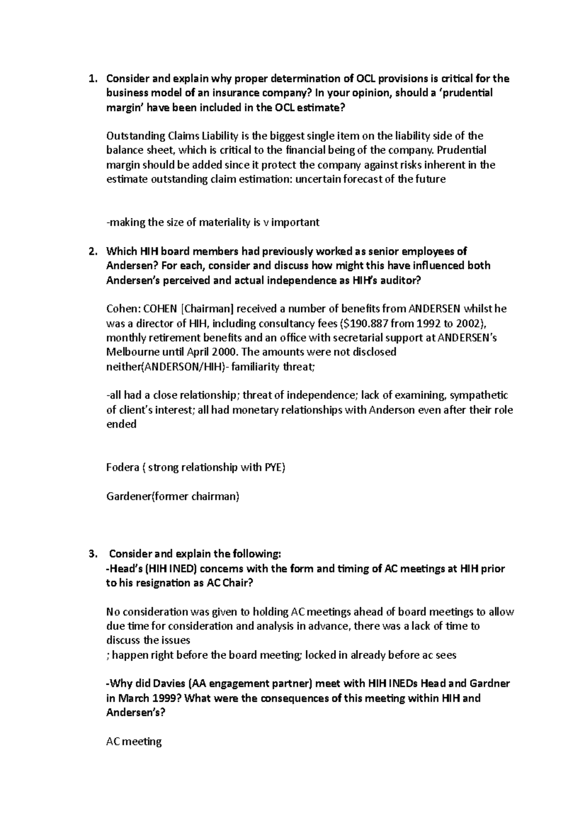 Acct6120 tut 6 - v niceeeee - Consider and explain why proper ...