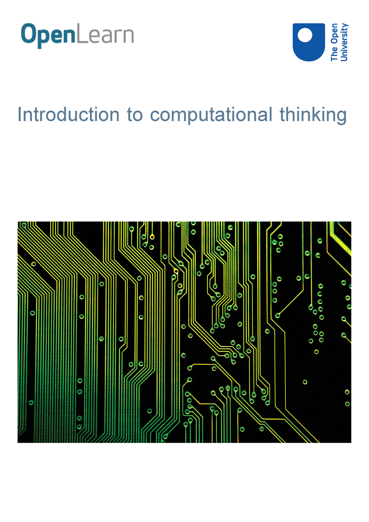 Introduction To Computational Thinking Printable - Introduction To ...