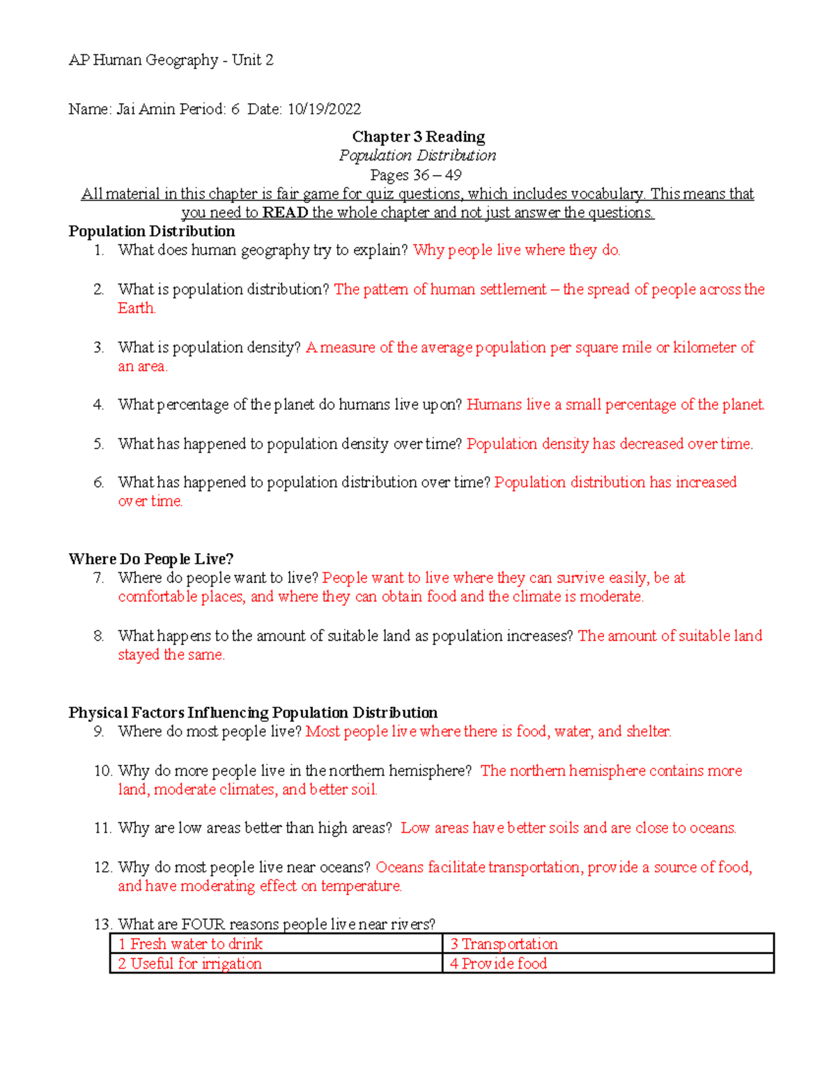 Chapter 3 reading guide amsco - Name: Jai Amin Period: 6 Date: 10/19 ...