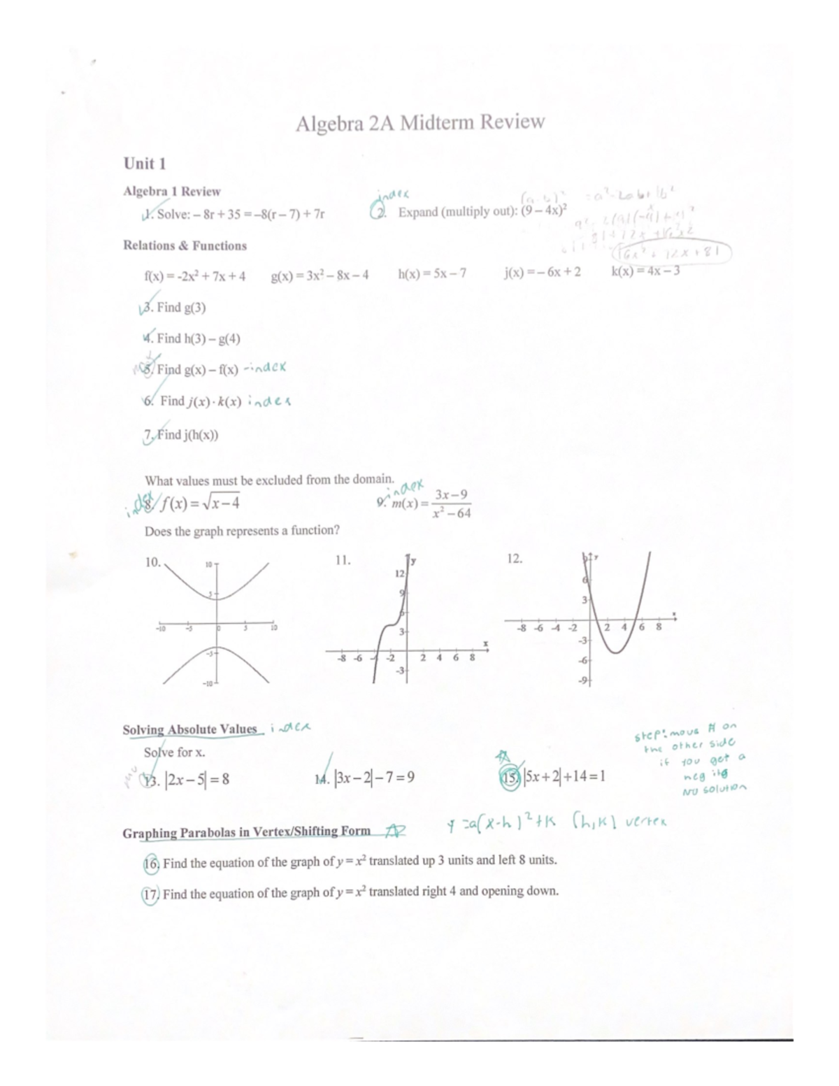 algebra-2a-midterm-review-math-5020-studocu