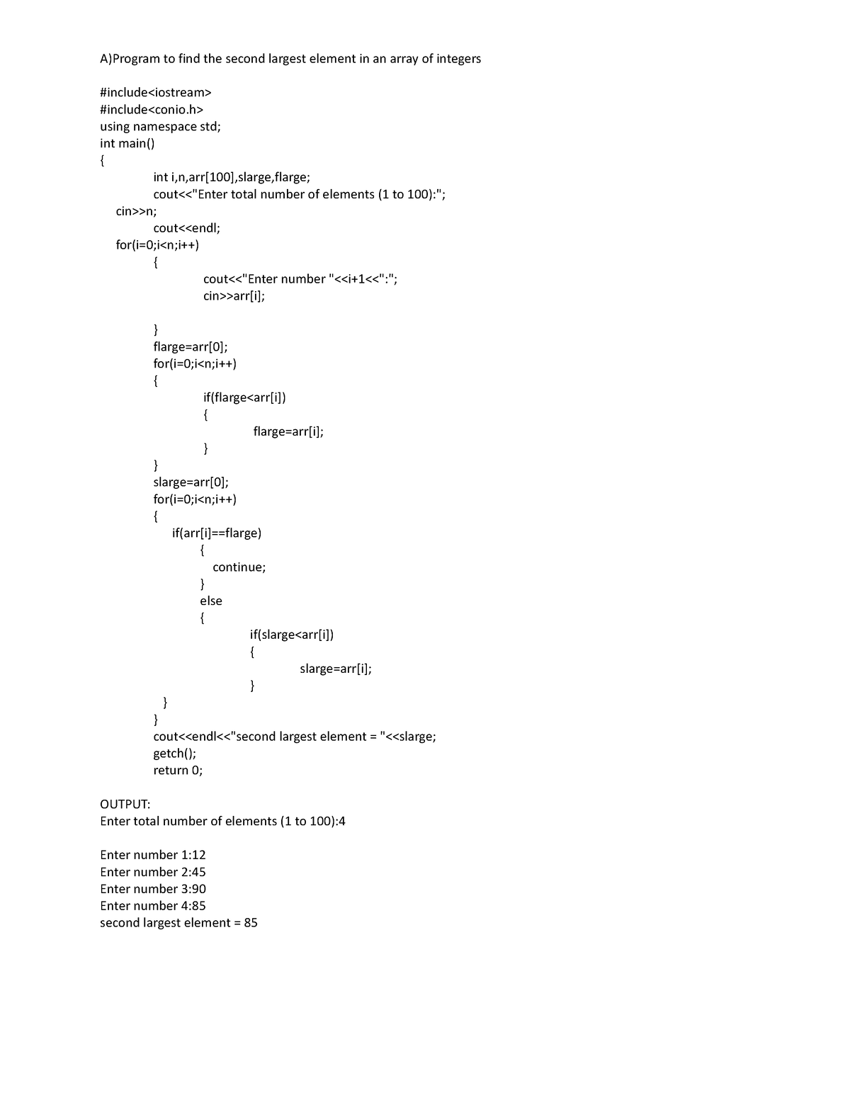 dsaexp-237-a-program-to-find-the-second-largest-element-in-an-array