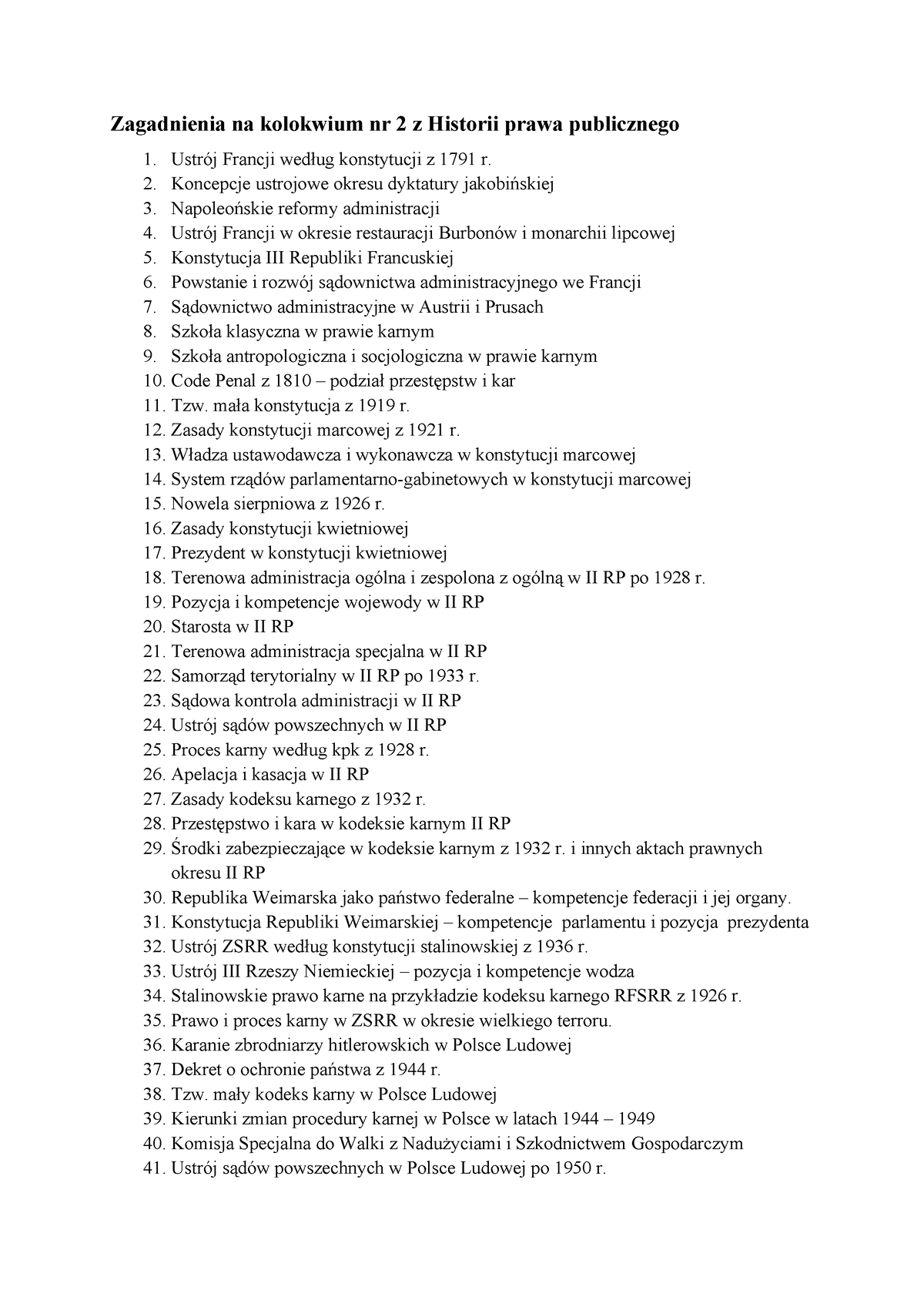 Zagadnienia Na Kolokwium II 2022-2 - Zagadnienia Na Kolokwium Nr 2 Z ...