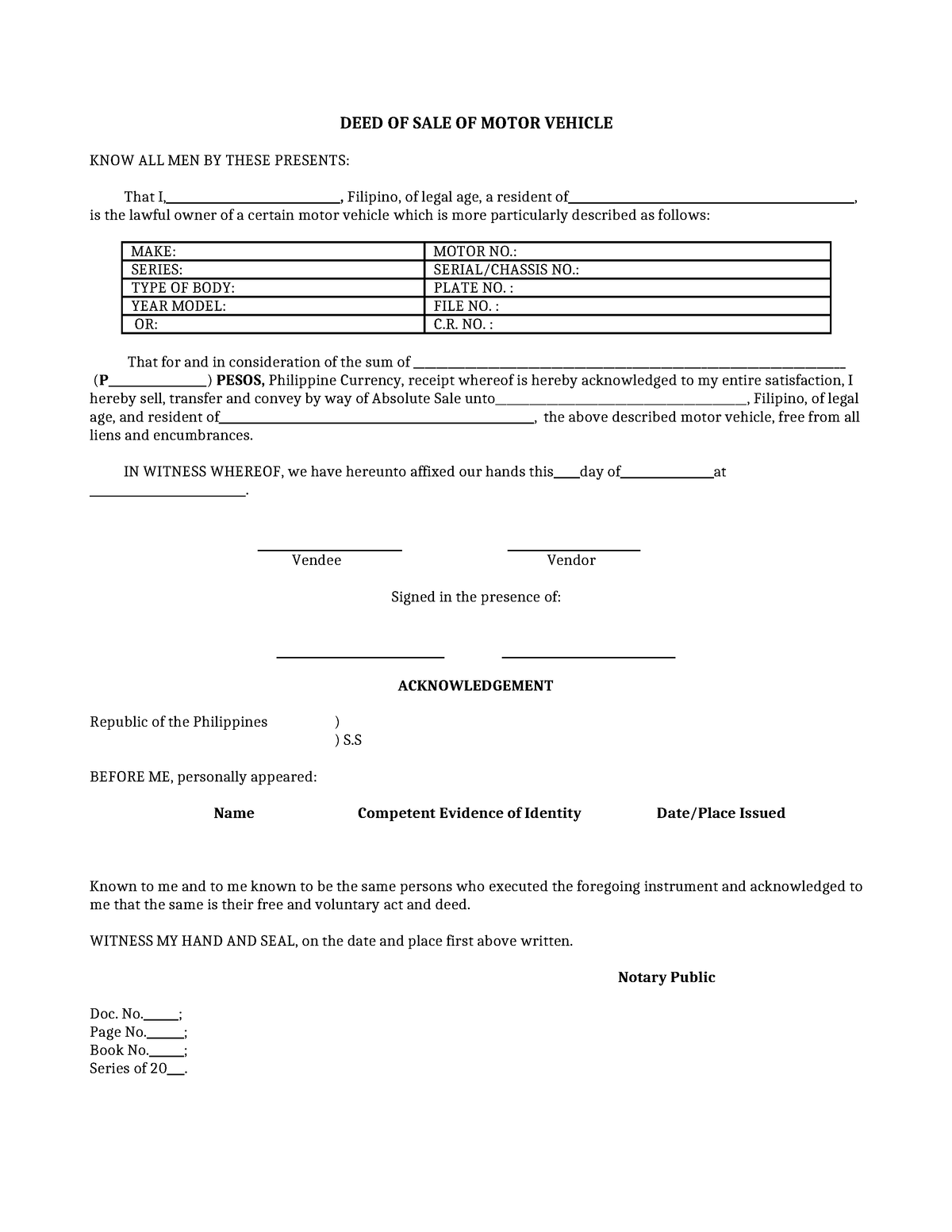 main-deed-sale-motor-vehicle-form-philippines-deed-of-sale-of-motor